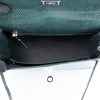 Hermès Kelly Sellier 25 Vert Cypress Shiny Niloticus Lizard PHW