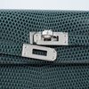 Hermès Kelly Sellier 25 Vert Cypress Shiny Niloticus Lizard PHW