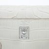 Hermès Kelly Retourne 25 Beton Matte Crocodile Alligator PHW