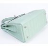 Hermès Kelly Retourne 25 Vert d'Eau  Matte Crocodile Alligator PHW