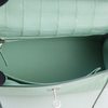 Hermès Kelly Retourne 25 Vert d'Eau  Matte Crocodile Alligator PHW