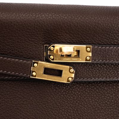 Hermès Kelly Retourne 25 Ebene Barenia Faubourg GHW
