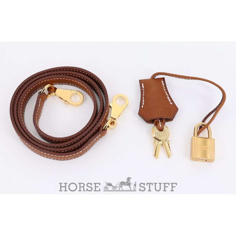 Hermès Kelly Retourne 25 Gold Fauve Barenia Faubourg GHW