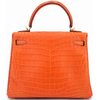 Hermès Kelly Retourne 25 Feu Matte Crocodile Niloticus GHW