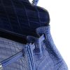 Hermès Kelly Retourne 25 Blue de Malte Matte Crocodile Porosus PHW