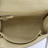 Hermes Kelly Retourne 25 Special Order HSS Vanilla / Gris Perle  Matte Crocodile Alligator BPHW