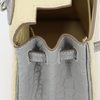 Hermes Kelly Retourne 25 Special Order HSS Vanilla / Gris Perle  Matte Crocodile Alligator BPHW
