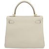 Hermès Kelly Retourne 25 Craie Togo GHW