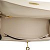 Hermès Kelly Retourne 25 Craie Togo GHW