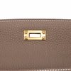 Hermès Kelly Retourne 25 Etoupe Togo GHW