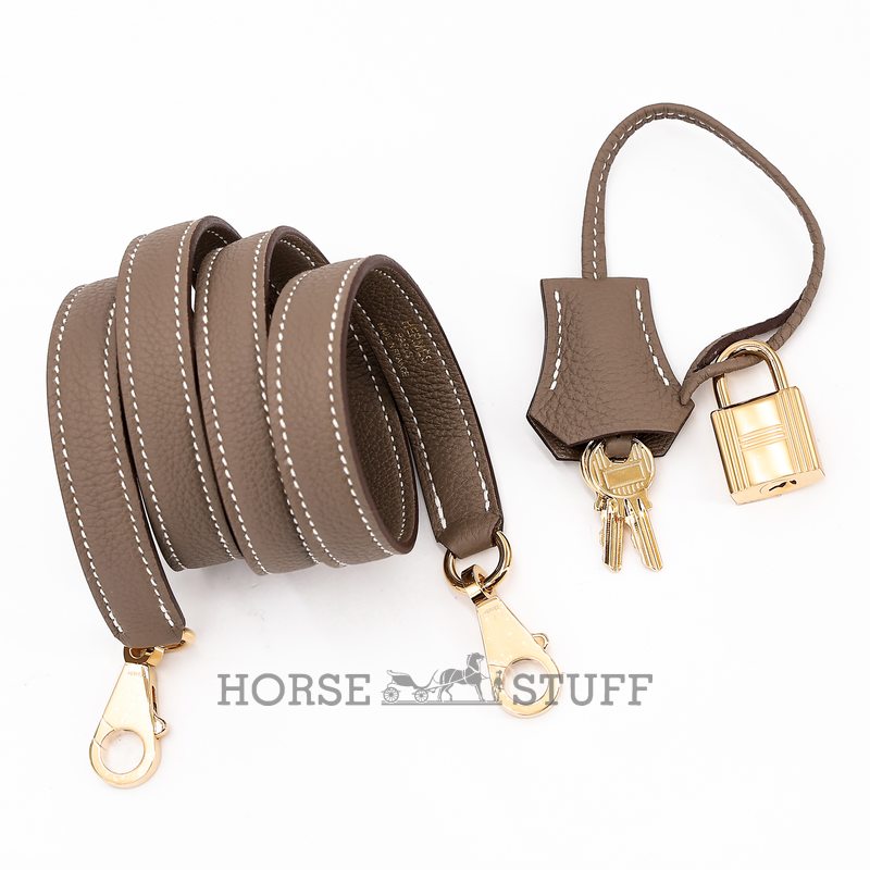 Hermès Kelly Retourne 25 Etoupe Togo GHW