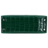 Hermès Kelly Sellier 25 Vert Emerald Shiny Crocodile Alligator PHW