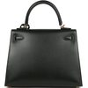 Hermès Kelly Sellier 25 Vert Fonce Box Calf GHW