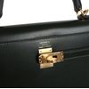 Hermès Kelly Sellier 25 Vert Fonce Box Calf GHW