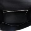 Hermes Kelly Sellier 25 Black Epsom Electrum HW