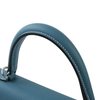 Hermès Kelly Sellier 25 Blue Jean Epsom PHW
