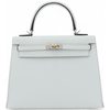 Hermes Kelly Sellier 25 Gris Platine Epsom Electrum HW