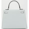 Hermes Kelly Sellier 25 Gris Platine Epsom Electrum HW