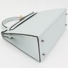Hermes Kelly Sellier 25 Gris Platine Epsom Electrum HW
