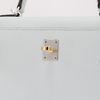 Hermes Kelly Sellier 25 Gris Platine Epsom Electrum HW