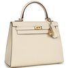 Hermès Kelly Sellier 25 Nata Epsom GHW