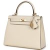 Hermès Kelly Sellier 25 Nata Epsom GHW