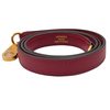 Hermès Kelly Sellier 25 Rouge Grenat Epsom GHW