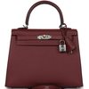 Hermes Kelly Sellier 25 Rouge H Epsom Electrum HW