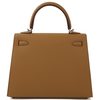 Hermès Kelly Sellier 25 Sesame Epsom PHW