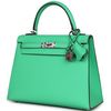 Hermès Kelly Sellier 25 Vert Comics Epsom PHW