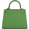 Hermès Kelly Sellier 25 Vert Yucca Epsom GHW