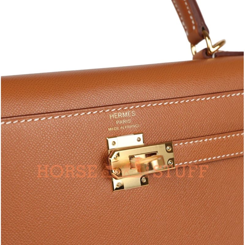 Hermès Kelly Sellier 25 Gold Madame GHW