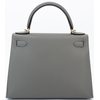 Hermes Kelly Sellier 25 Gris Meyer Madame GHW