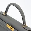 Hermes Kelly Sellier 25 Gris Meyer Madame GHW