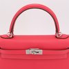 Hermès Kelly Sellier 25 Rose Extreme Madame PHW