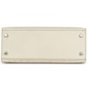 Hermès Kelly Sellier 25 Beton Ostrich PHW