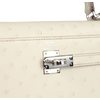 Hermès Kelly Sellier 25 Beton Ostrich PHW