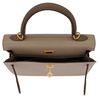 Hermès Kelly Sellier 25 Special Order HSS Etoupe / Gris Tourterelle Chevre BGHW