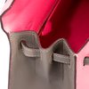 Hermès Kelly Sellier 25 Special Order HSS Rose Azalee / Etoupe Epsom BGHW