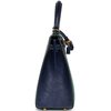 Hermès Kelly Sellier 25 Special Order HSS Vert Vertigo / Blue Iris Ostrich BGHW