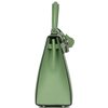 Hermès Kelly Sellier 25 Special Order HSS Verso Vert Criquet / Gold Epsom PHW