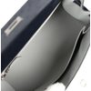 Hermès Kelly Sellier 25 Special Order HSS Verso Blue Indigo / Gris Perle Ostrich PHW