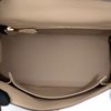 Hermès Kelly Retourne 25 Beige Marfa Swift GHW