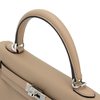 Hermès Kelly Retourne 25 Beige Marfa Swift PHW