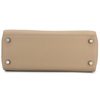 Hermès Kelly Retourne 25 Beige Marfa Swift PHW