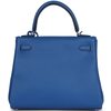 Hermès Kelly Retourne 25 Blue France Swift PHW