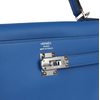 Hermès Kelly Retourne 25 Blue France Swift PHW