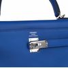 Hermès Kelly Retourne 25 Blue Royal Swift PHW