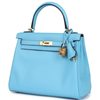 Hermès Kelly Retourne 25 Celeste Swift GHW