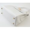 Hermès Kelly Retourne 25 New White Swift GHW